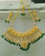 Kundan Jewellery (Double Sided Kundan Necklace Set) - Image 2