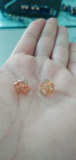 AD Earring (Rose Gold) - Image 2