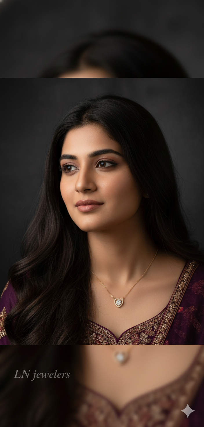 384 (4) AD Pendent (Rose Gold) - Image 1