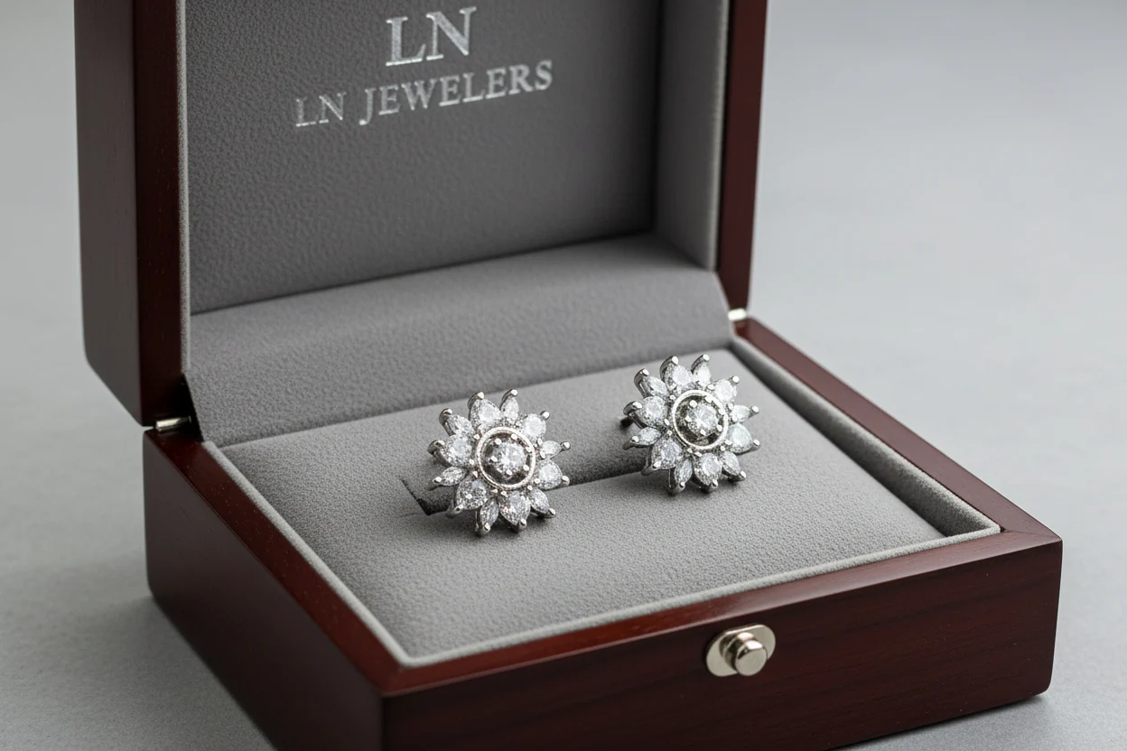 480 (2) AD EARRING - Image 1