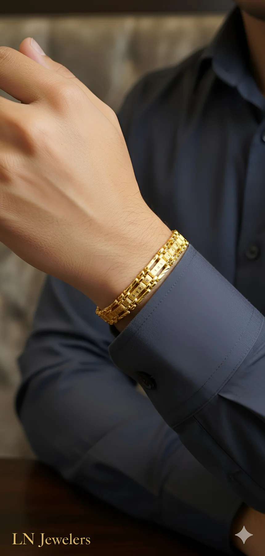 1gmgold-gnts-bracelet3_pcs8(14000) 1GM GOLD GENTS BRACELET - Image 1